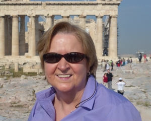 Sue-at-the-Acropolis-with-the-Parthenon-in-the-background