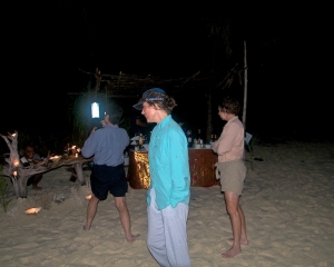 Beach-bbq-Karen-in-foreground-Bram_-Mary-and-Carol-in-background