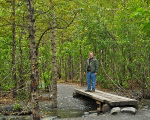 Joe-ahead-on-the-Exit-Glacier-Trail