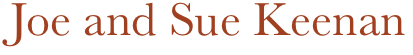 Joe and Sue Keenan